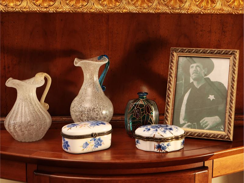 Accessori per la Casa in Vetro e Porcellana