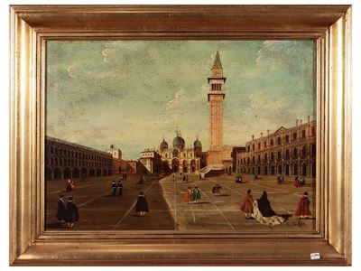 Scorcio di Piazza San Marco a Venezia
