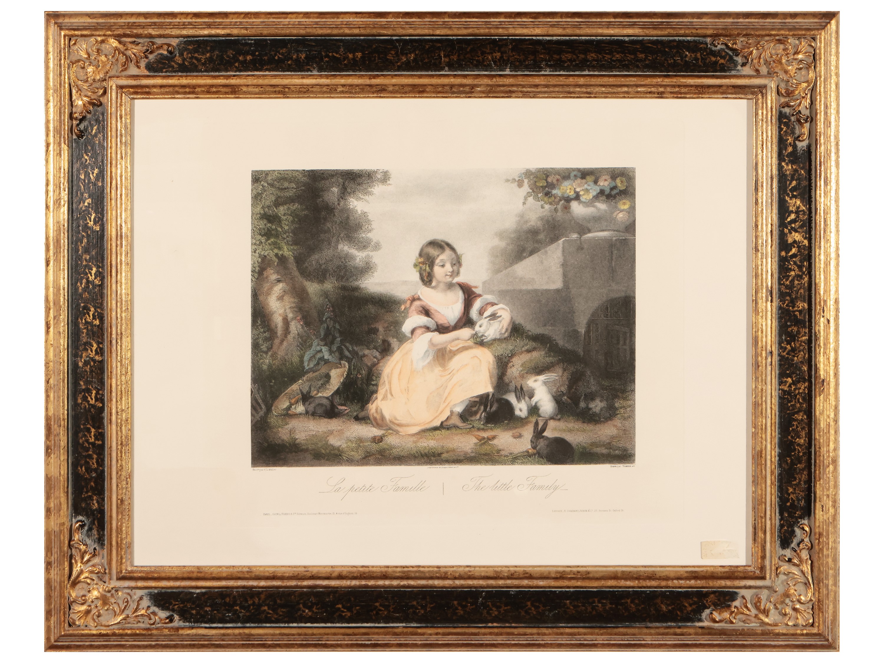 Coppia di stampe decorative