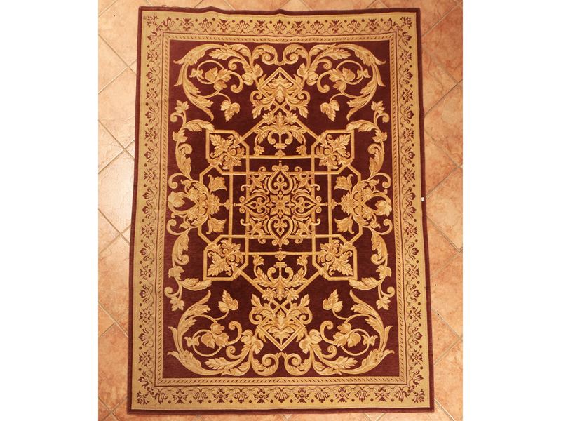 Tappeto in ciniglia di cotone