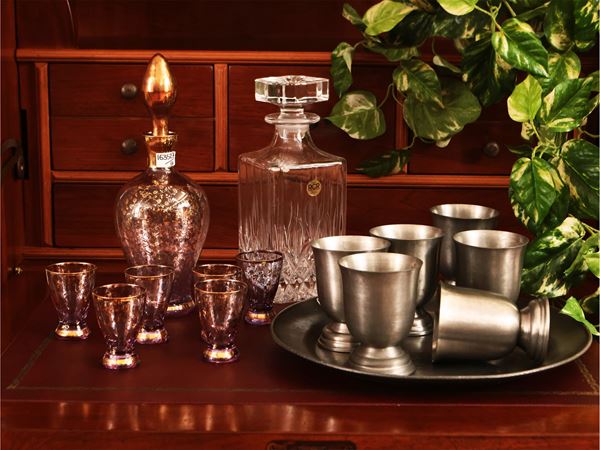 Assortment of aperitif accessories