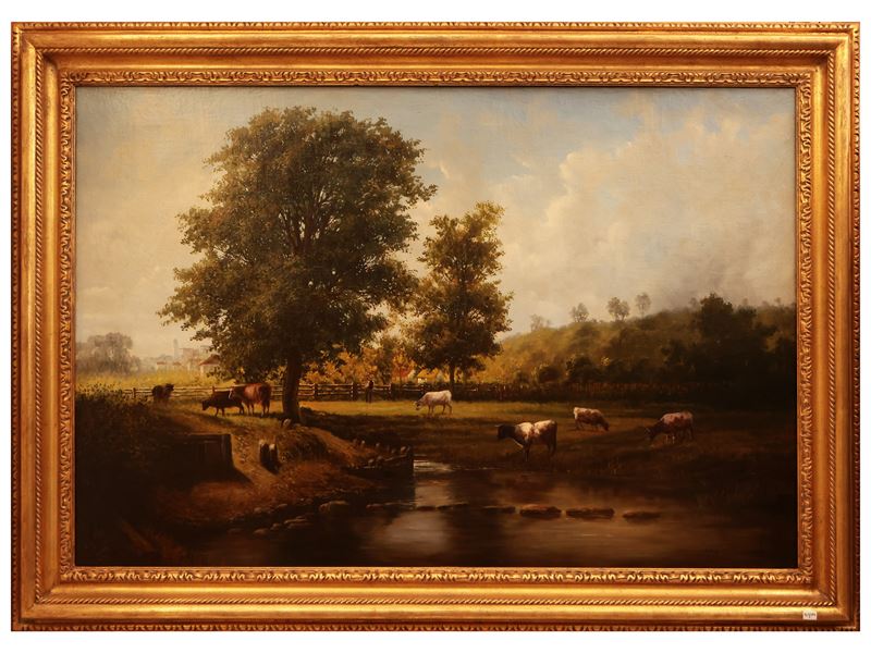 Paesaggio con Armenti al Pascolo