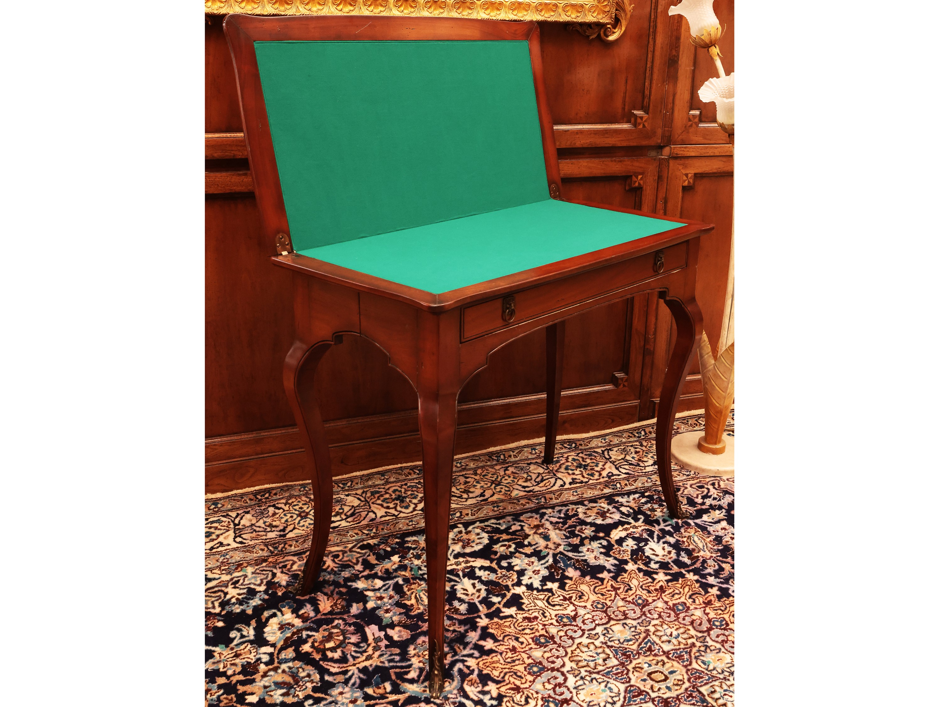 Tavolino da Gioco in Noce