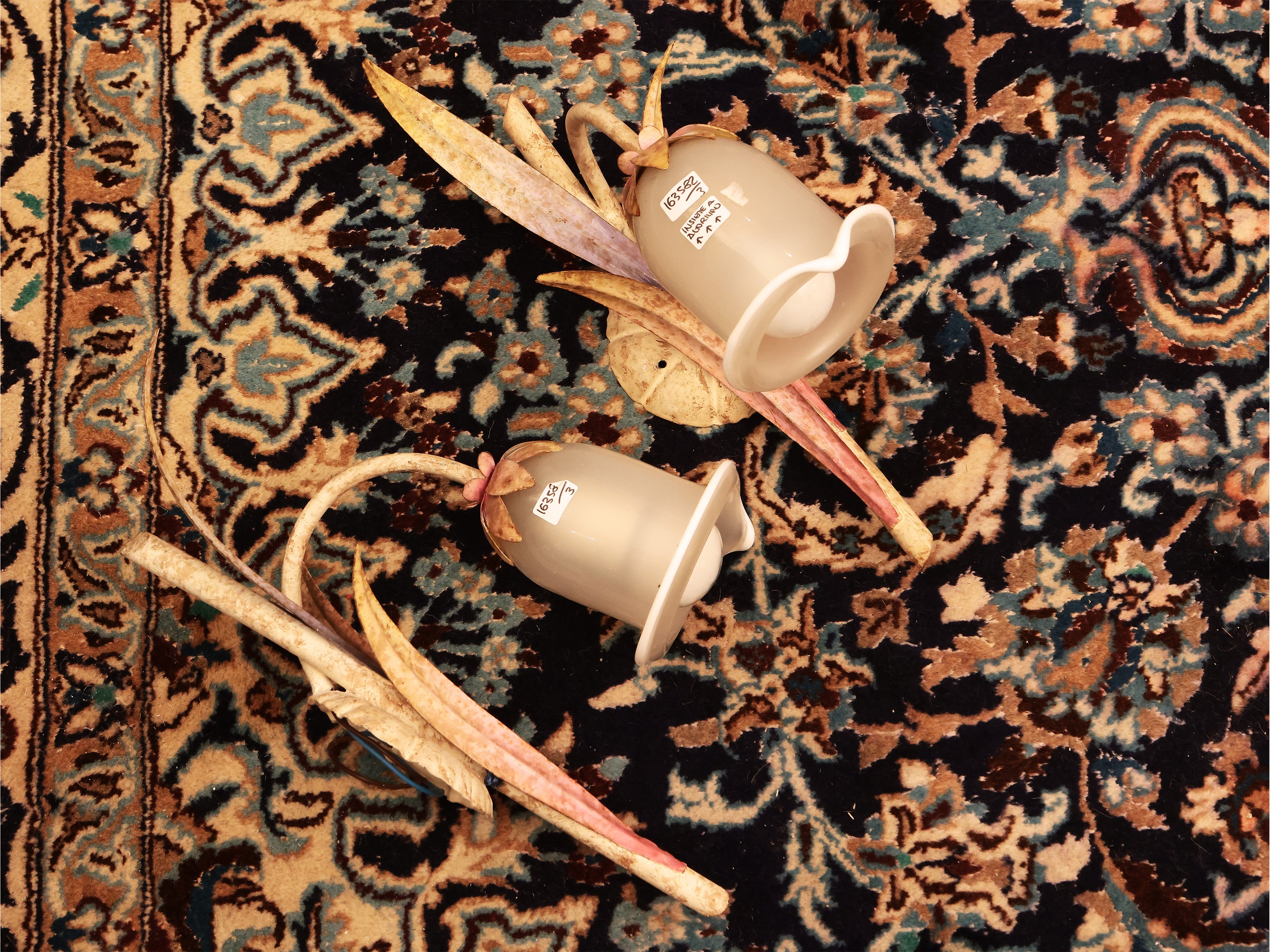 Placca devozionale in gesso