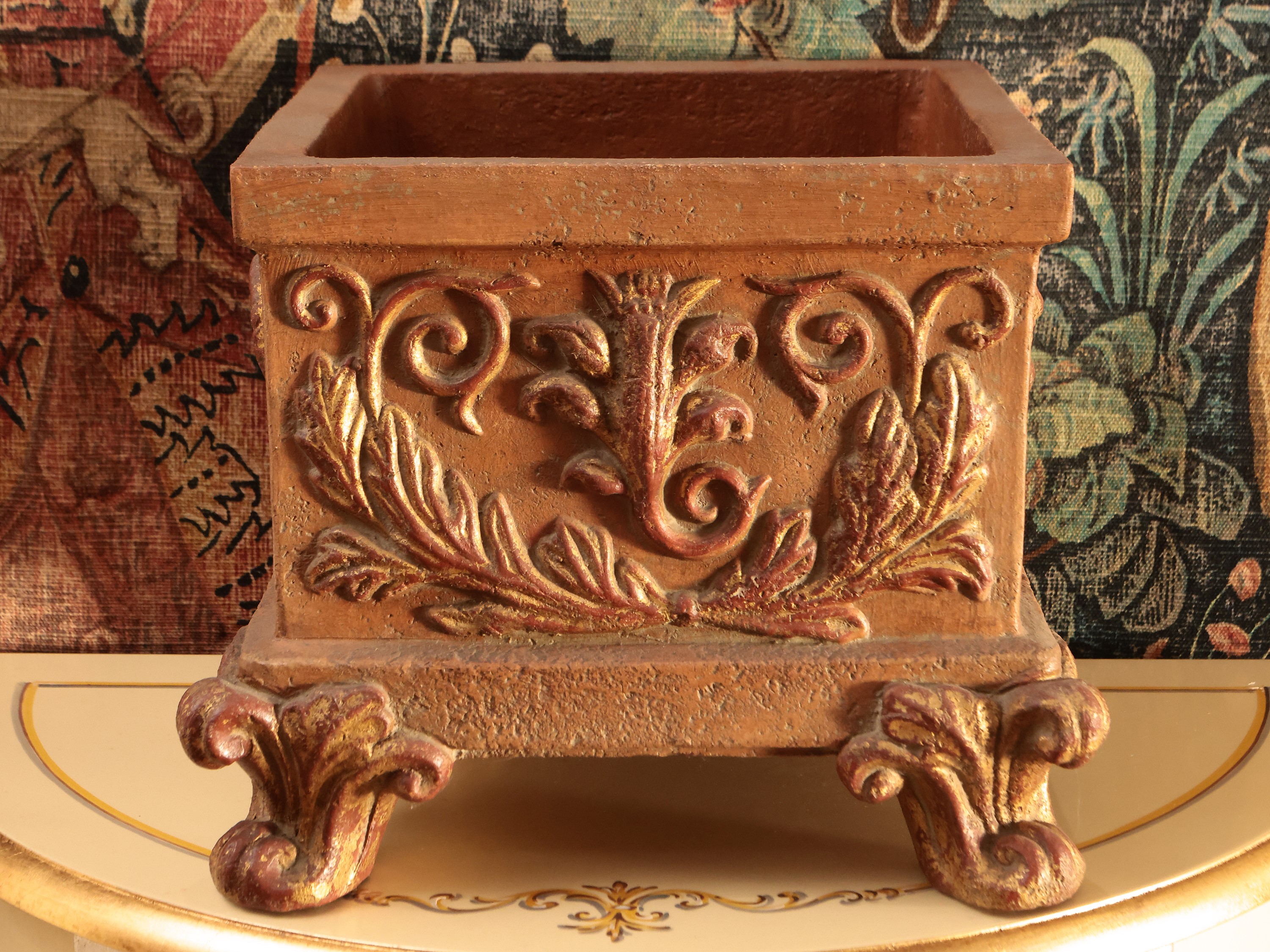 Due Vasi in Terracotta da Giardino