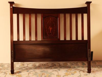 Letto Matrimoniale in Satinwood