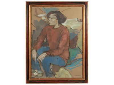 Giovane Donna Seduta 1985