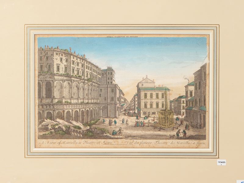 A View Of Marcellus's Theatre At Rome (1750)