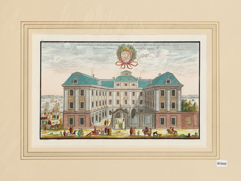 Jean Marot - Palatium Holmense Occasum Versus (1670)