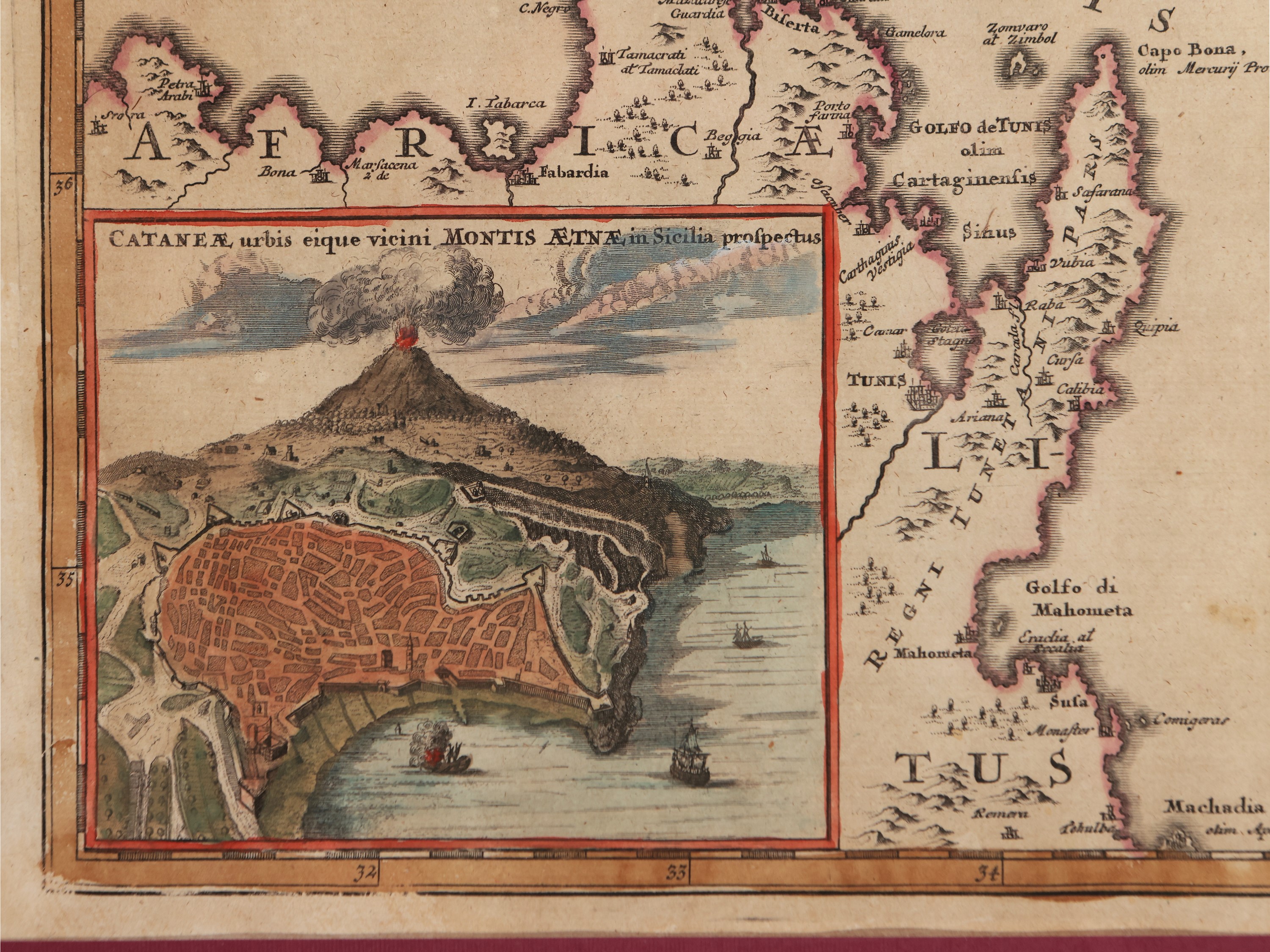 Johann Baptist Homann - Regnorum Siciliae Et Sardiniae 1705