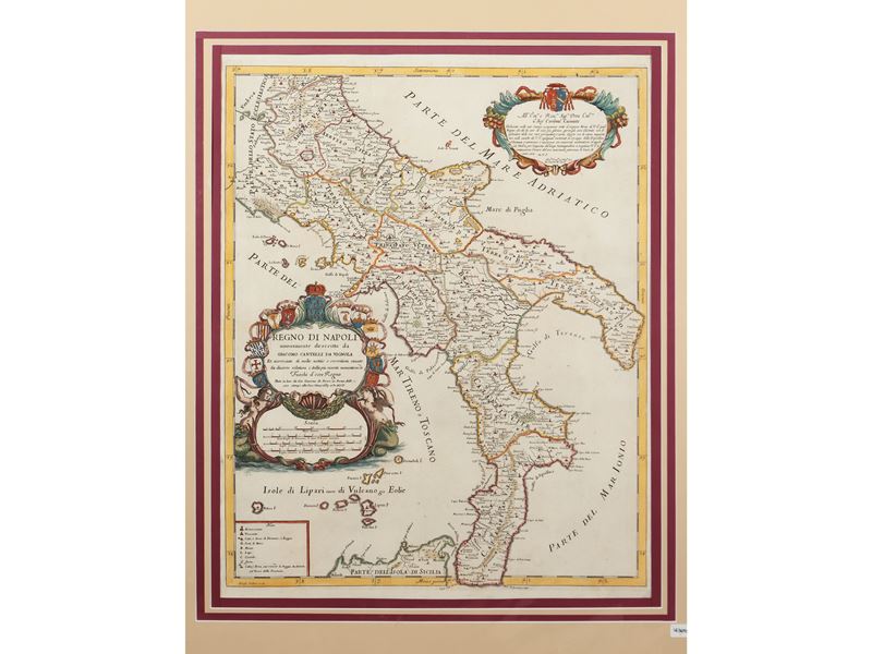 Regno di Napoli Nuovamente Descritto da Giacomo Cantelli da Vignola (1689)
