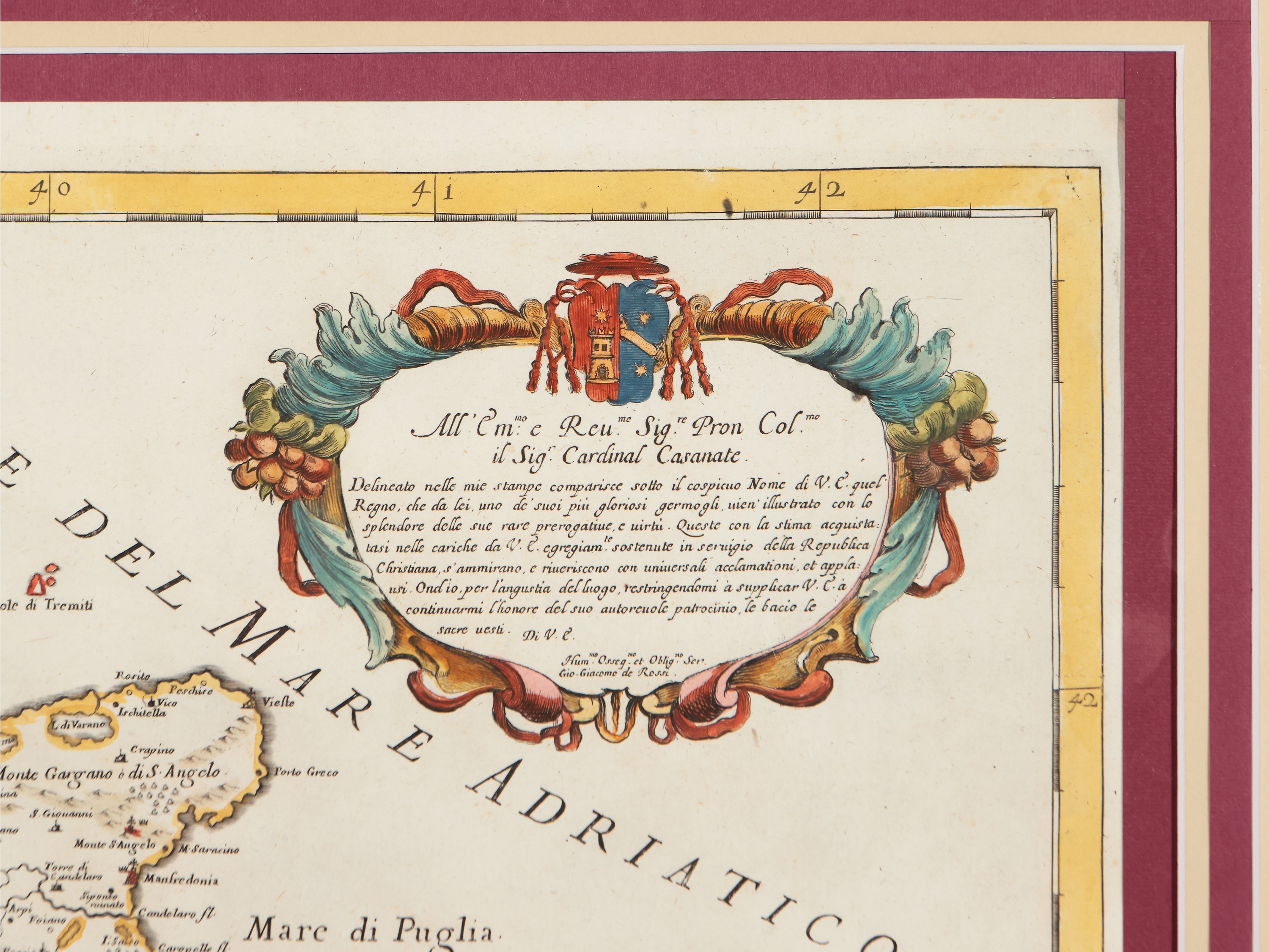 Regno di Napoli Nuovamente Descritto da Giacomo Cantelli da Vignola (1689)