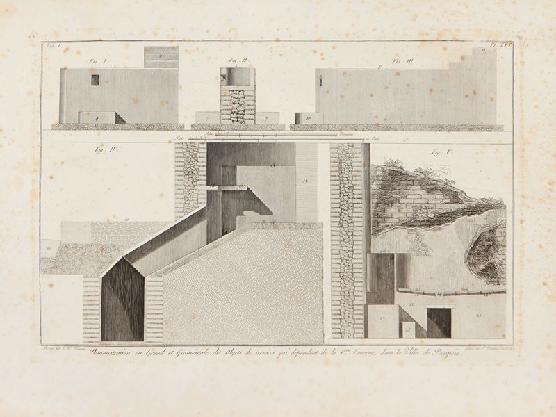 Giovanni Battista Piranesi - Demonstration En Grand Et Géométrale Des Objects De Services Qui Dép...