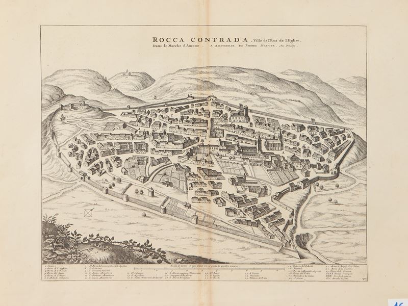 Rocca Contrada Ville De L'etat De L'eglise Dans la Marche D'ancona