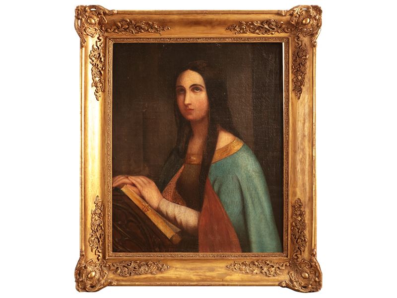 Scuola Francese - Bianca di Castiglia in Preghiera