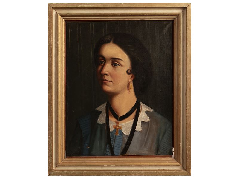 Scuola Italiana - Ritratto di Signora