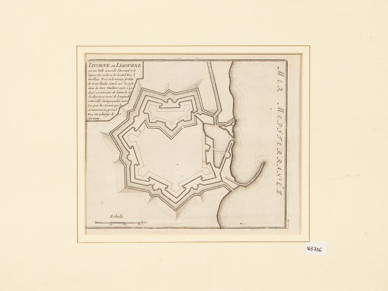 Nicolas De Fer - Livorne Ou Ligourne (1705)