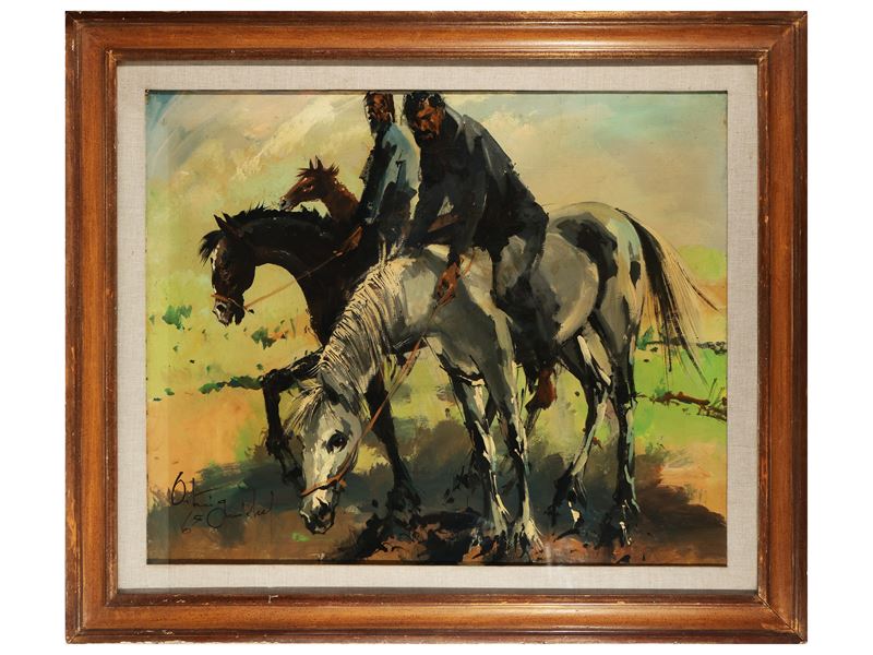 Michele Ortino - Paesaggio 1965