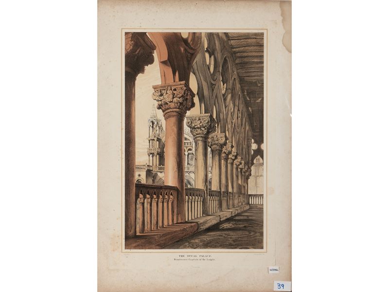 The Ducal Palace, Renaissance Capitals of the Loggia (1851)