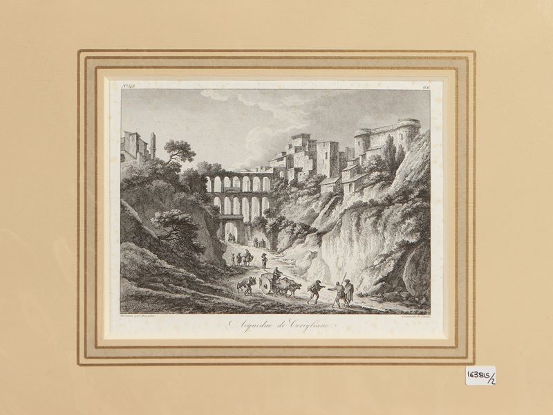 Jean Claude Richard De Saint-non - Acqueduc De Corigliano - Fabrique De Reglisse À Corigliano