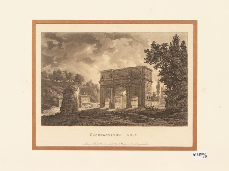 James Merigot - Vedute di Roma e Dintorni (1796-1798)