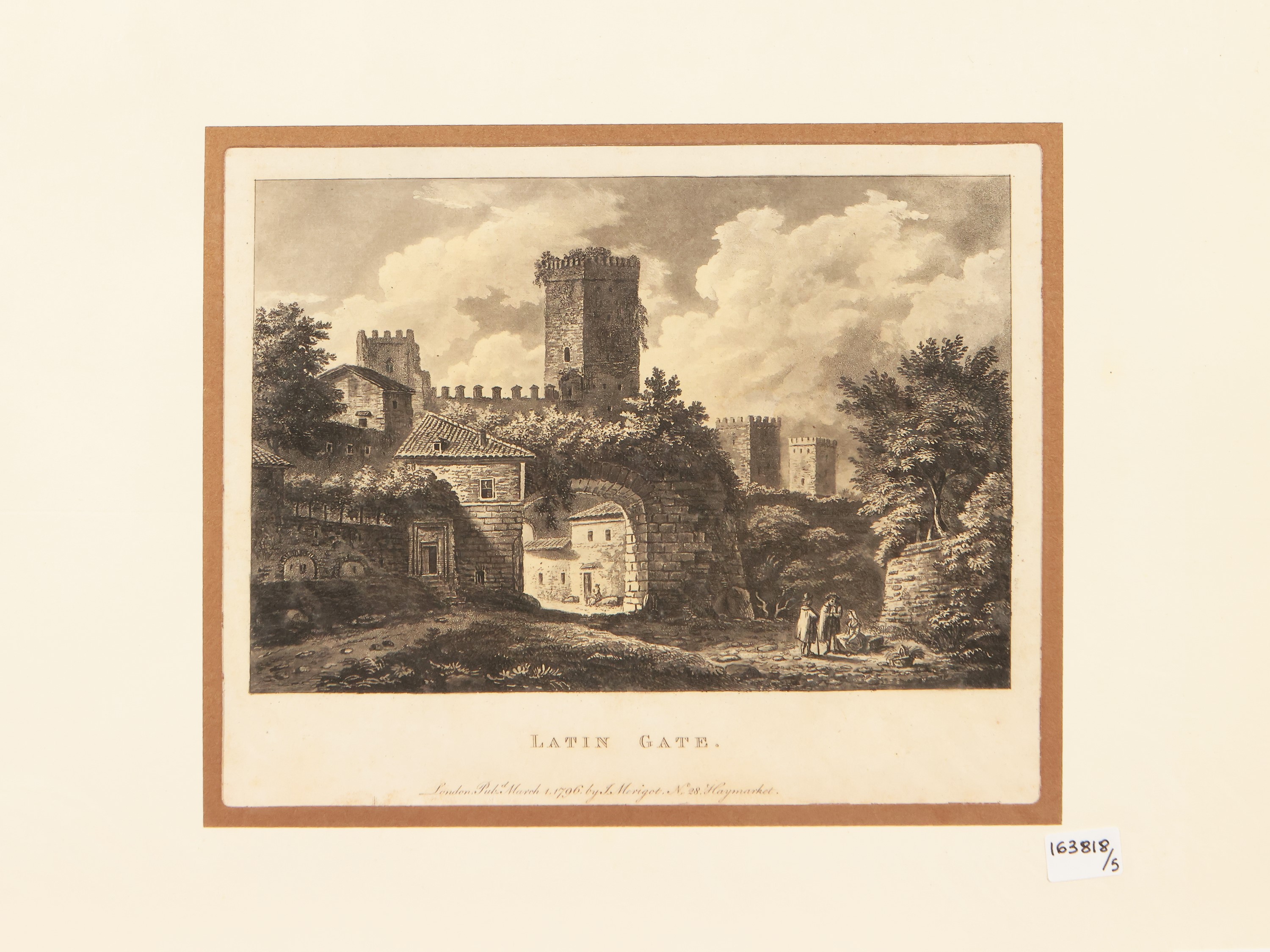 James Merigot - Vedute di Roma e Dintorni (1796-1798)