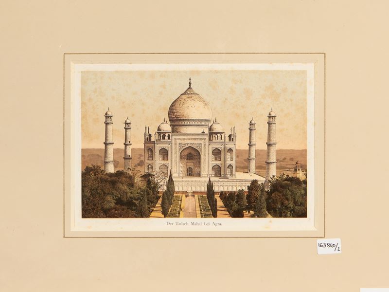 Der Tadsch Mahal Bei Agra - Benares Am Ganges