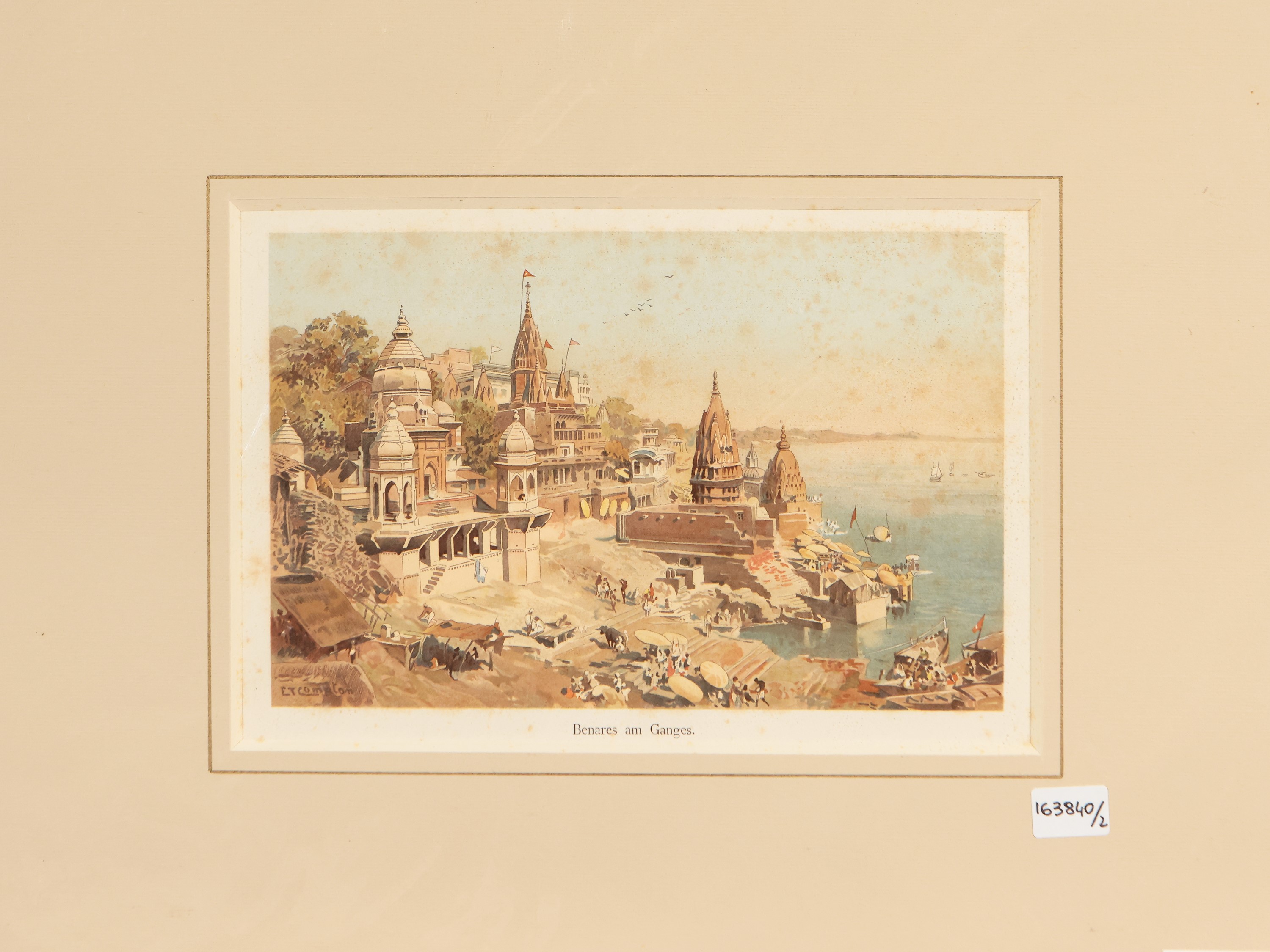 Der Tadsch Mahal Bei Agra - Benares Am Ganges