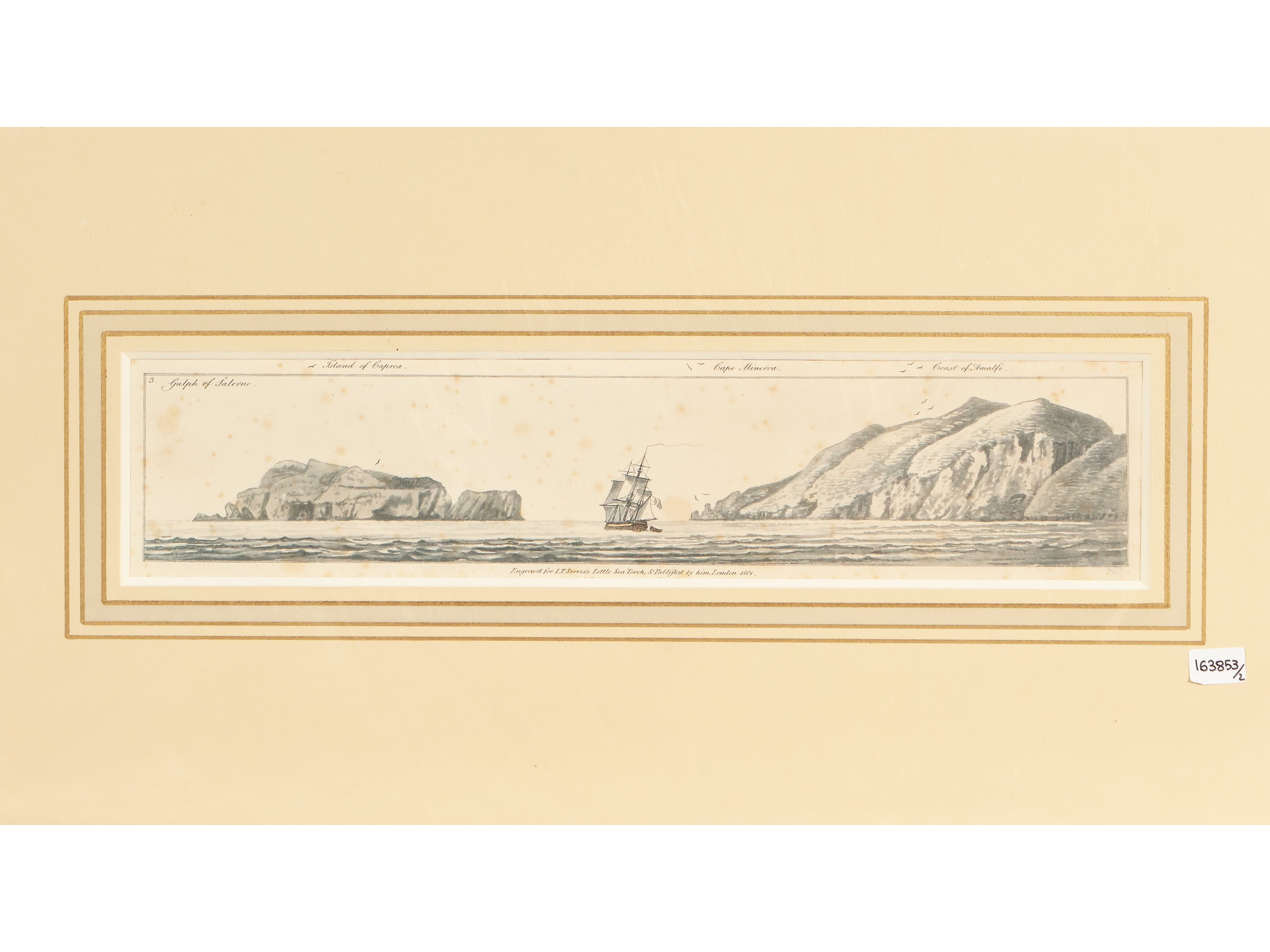 Salerno - Gulph Of Salerno (1801)