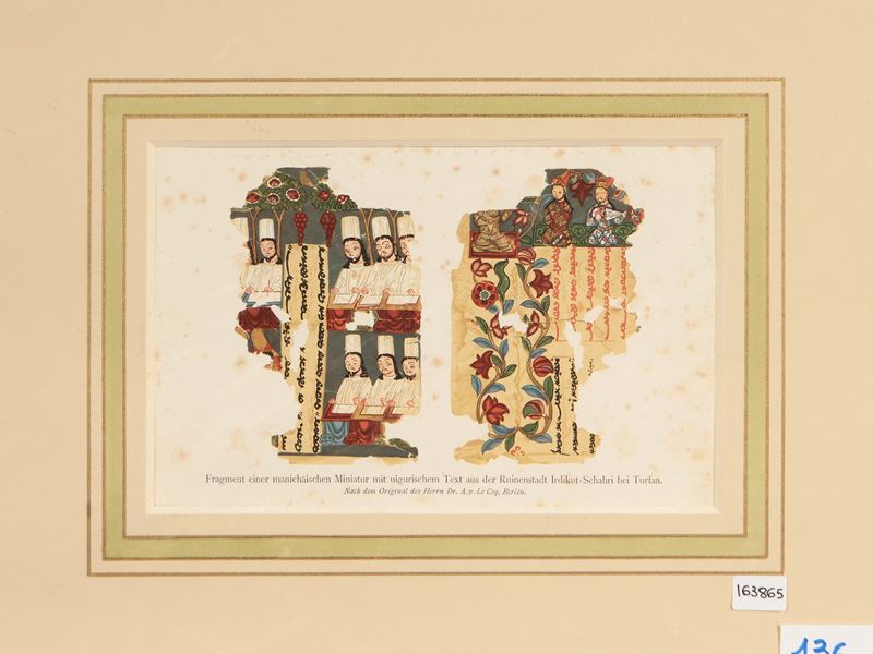 Frammento di Miniatura Cinese