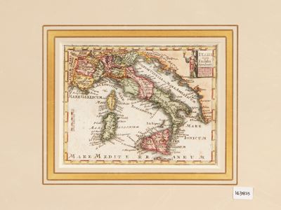 Italia Cum Insulis Dependentib. (1739)