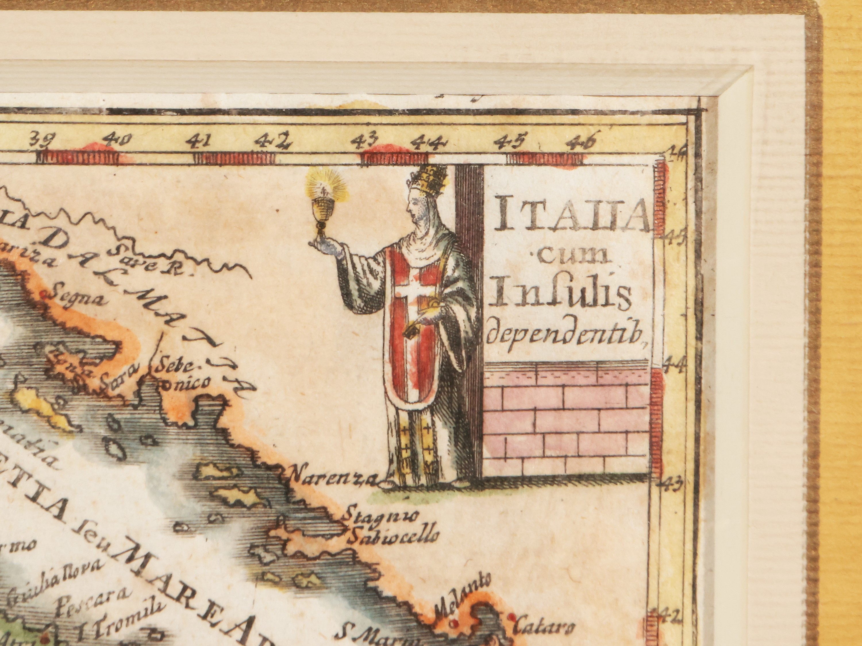 Christoph Weigel - Italia Cum Insulis Dependentib. (1739)