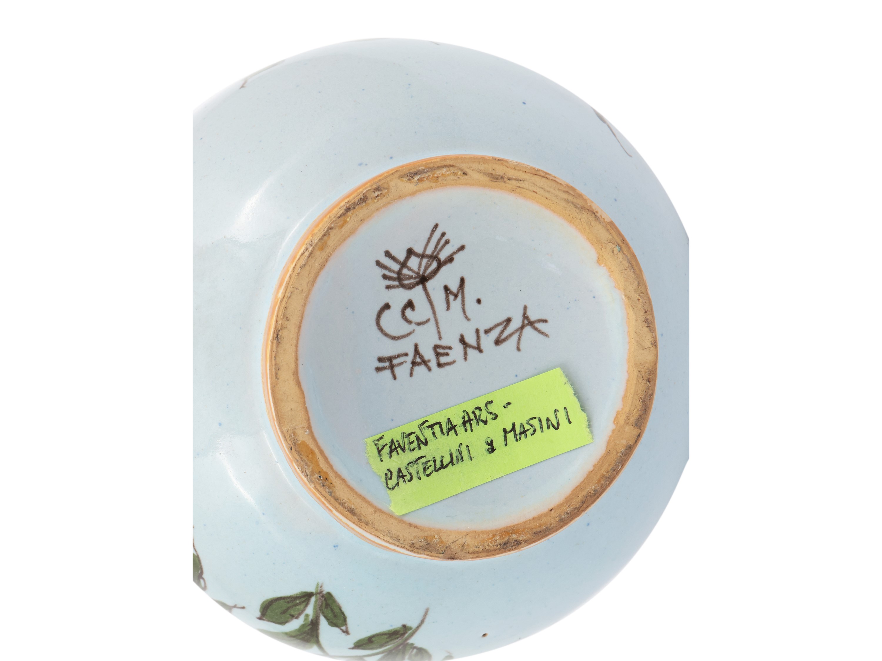 Oliera in Maiolica, Faventia Ars
