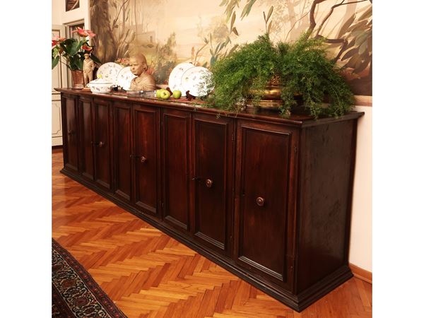 Grande credenza in noce