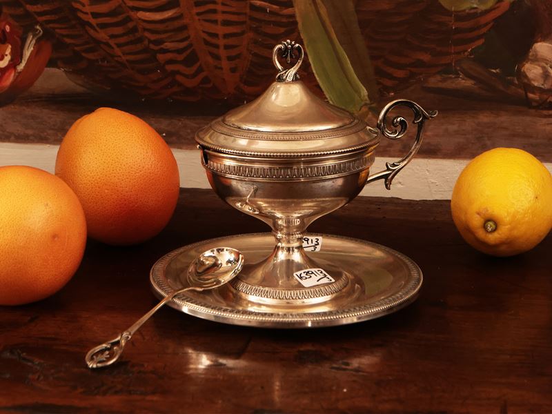Zuccheriera in argento