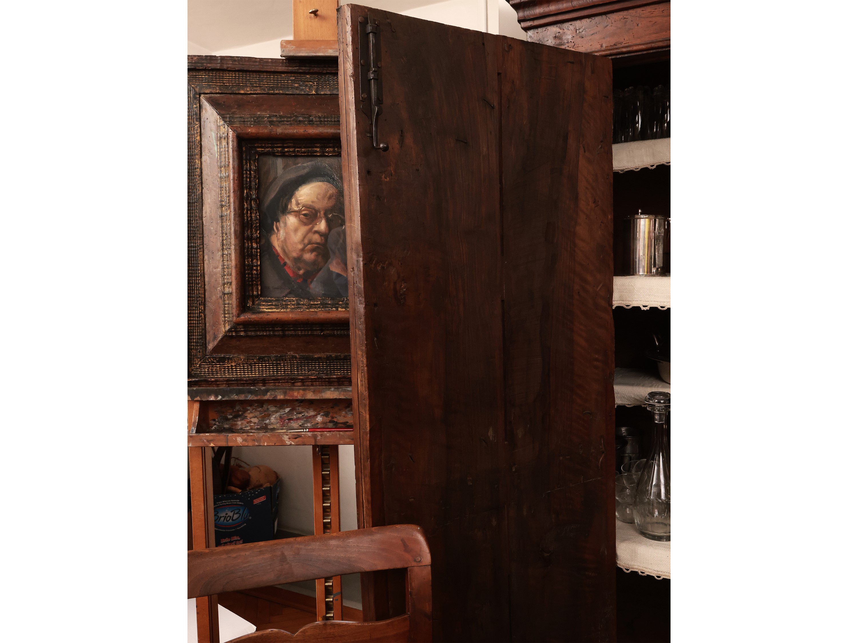 Armadio stipo in noce