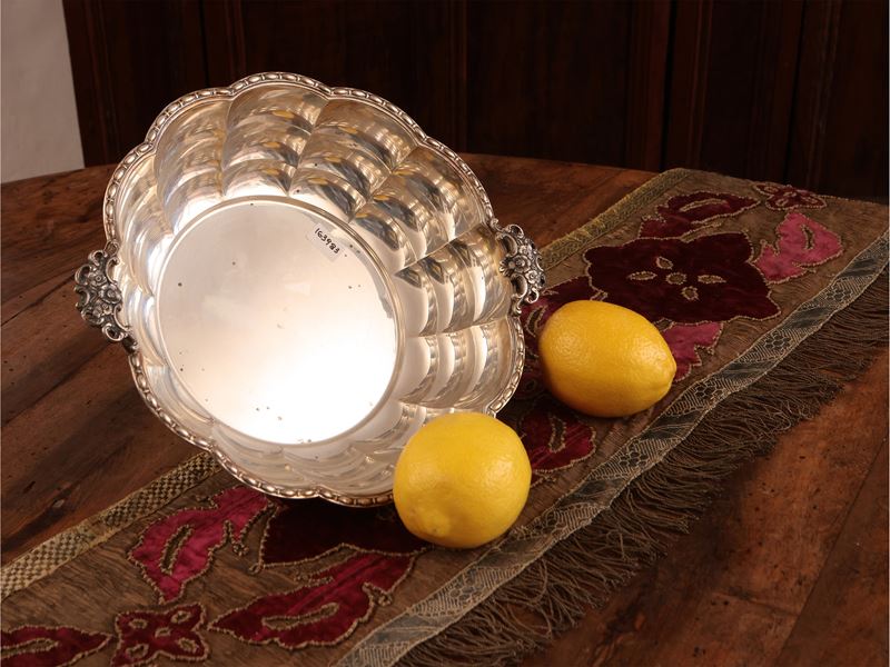 Cestino Porta Bon Bon in Argento