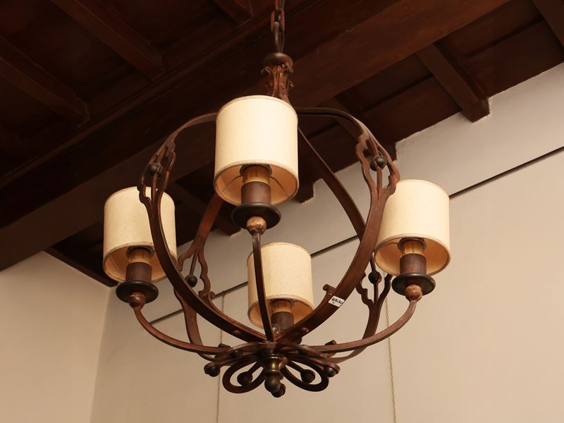 Lampadario in Metallo