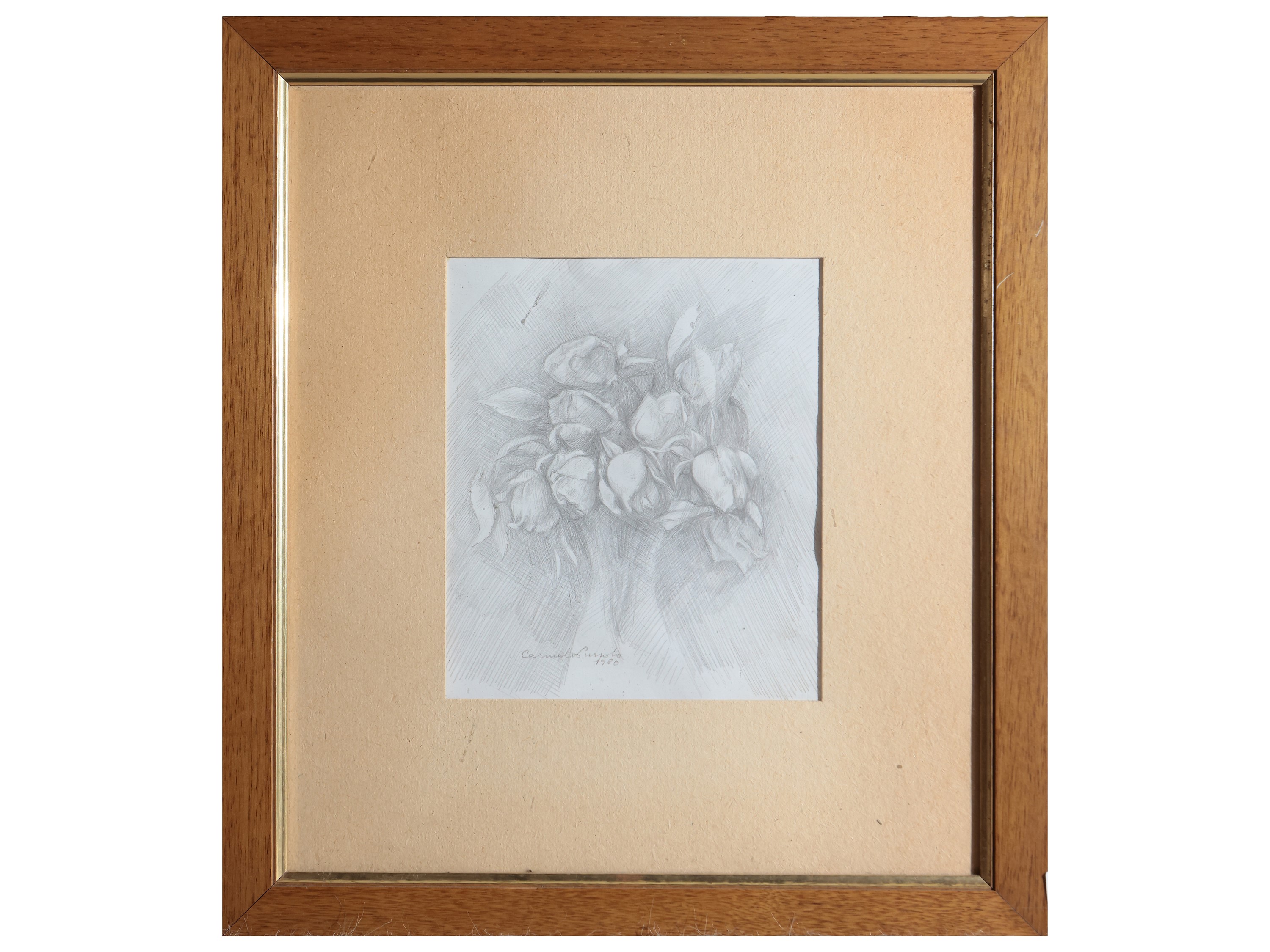 Lotto Composto da un Disegno e un Dipinto