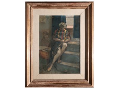 Composizione con Personaggio 1958