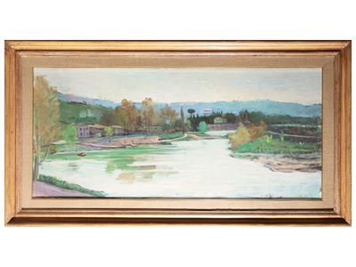 Paesaggio Fluviale 1976