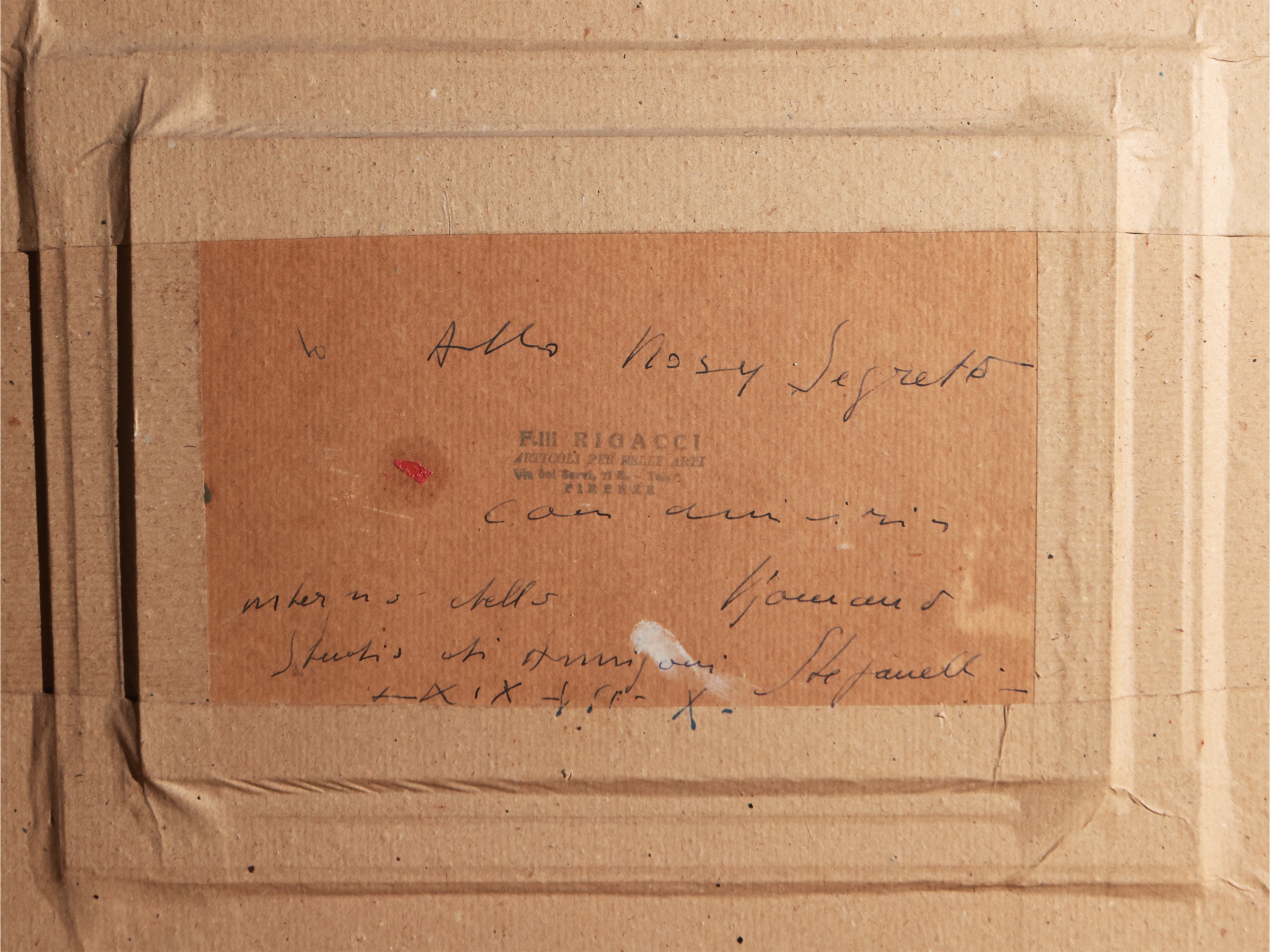 Romano Stefanelli - Interno dello Studio di Annigoni 1962