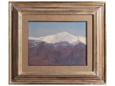 Paesaggio Montano Innevato 1983