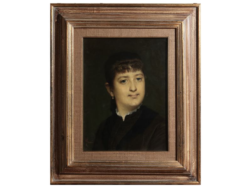 Filadelfo Simi - Ritratto Femminile