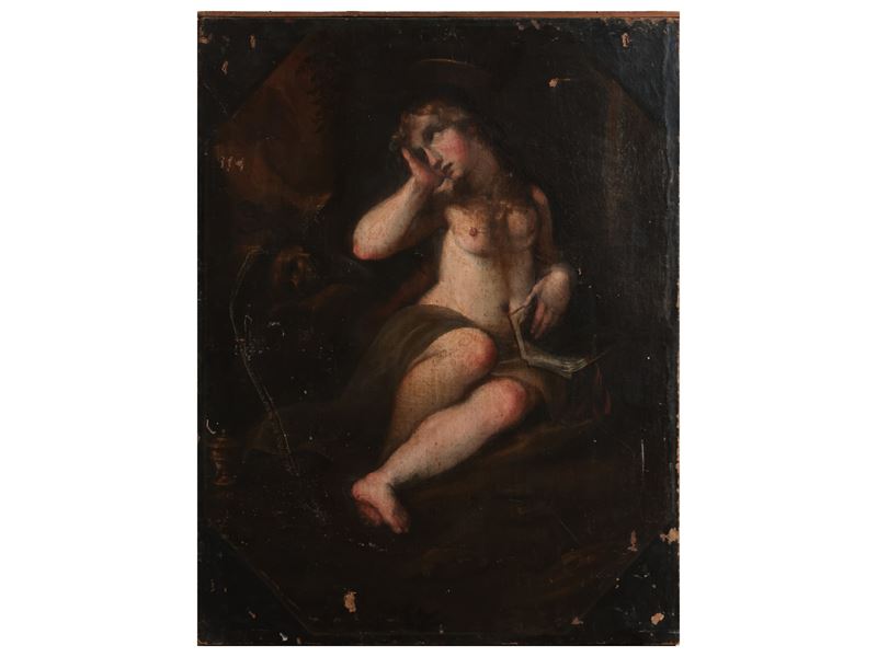 Scuola Toscana del XVII/XVIII Secolo - Maddalena Penitente