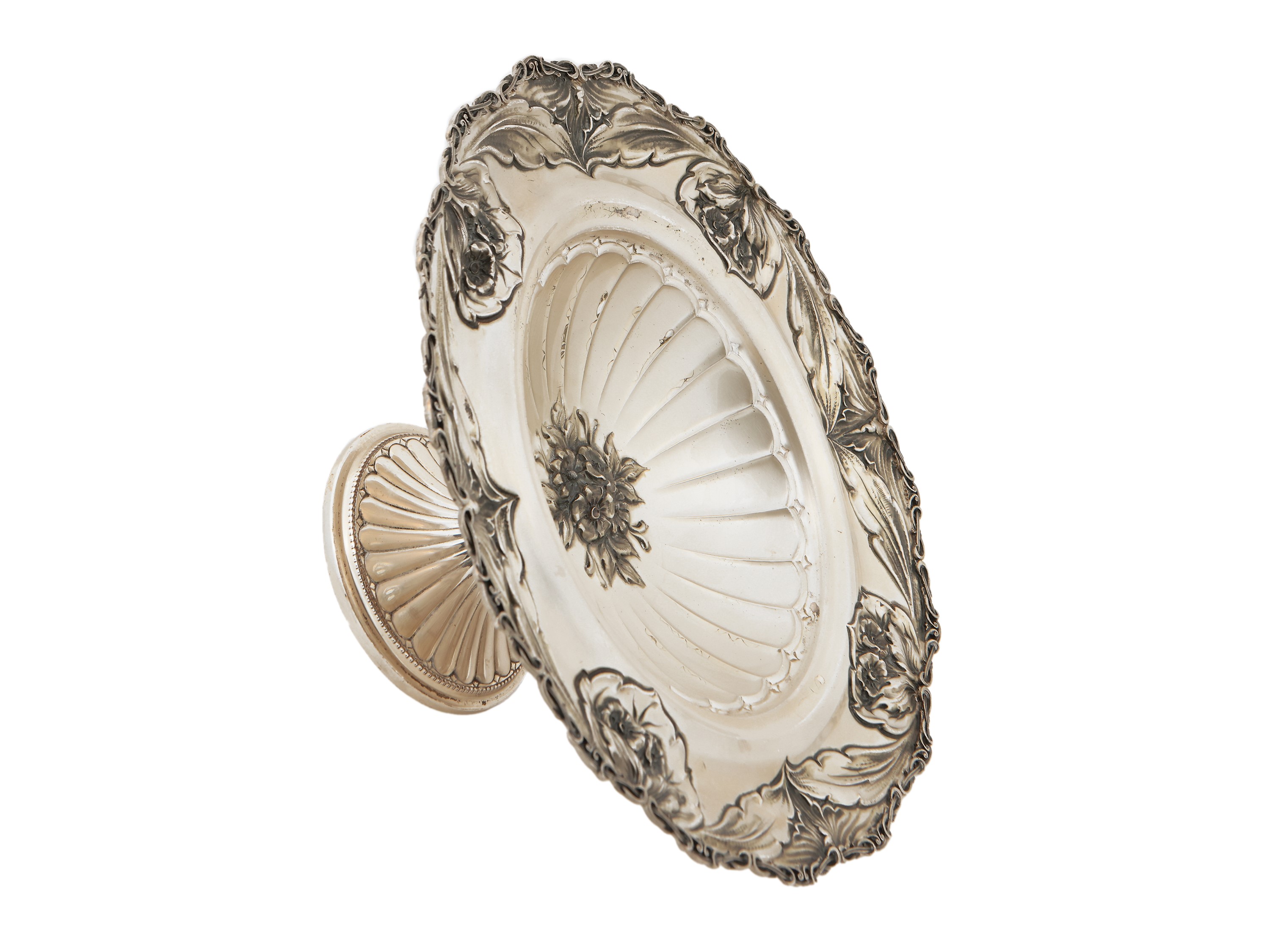 Alzata Centrotavola in Argento, Zipoli Guido Firenze