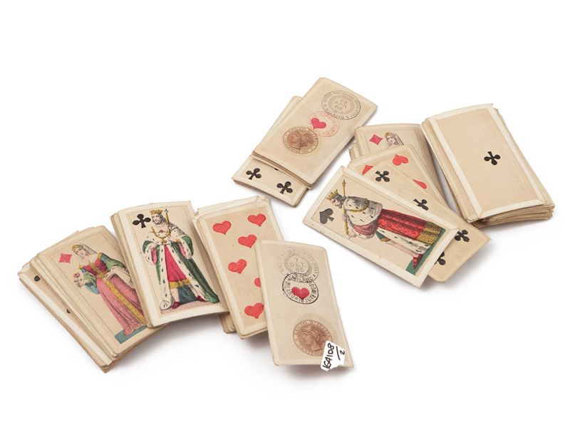 Due Mazzi di Carte da Gioco, Bordoni e Ranieri
