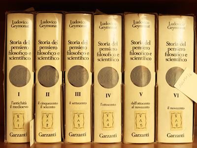 Geymonat, Storia del Pensiero Filosofico e Scientifico