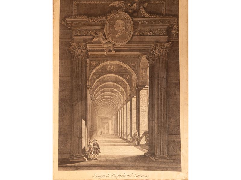 Volpato Giovanni (1733-1803) - Camporesi Pietro (1726-1781) - Loggie di Rafaele nel Vaticano