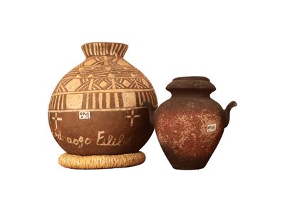 Due Vasi Tribali in Terracotta